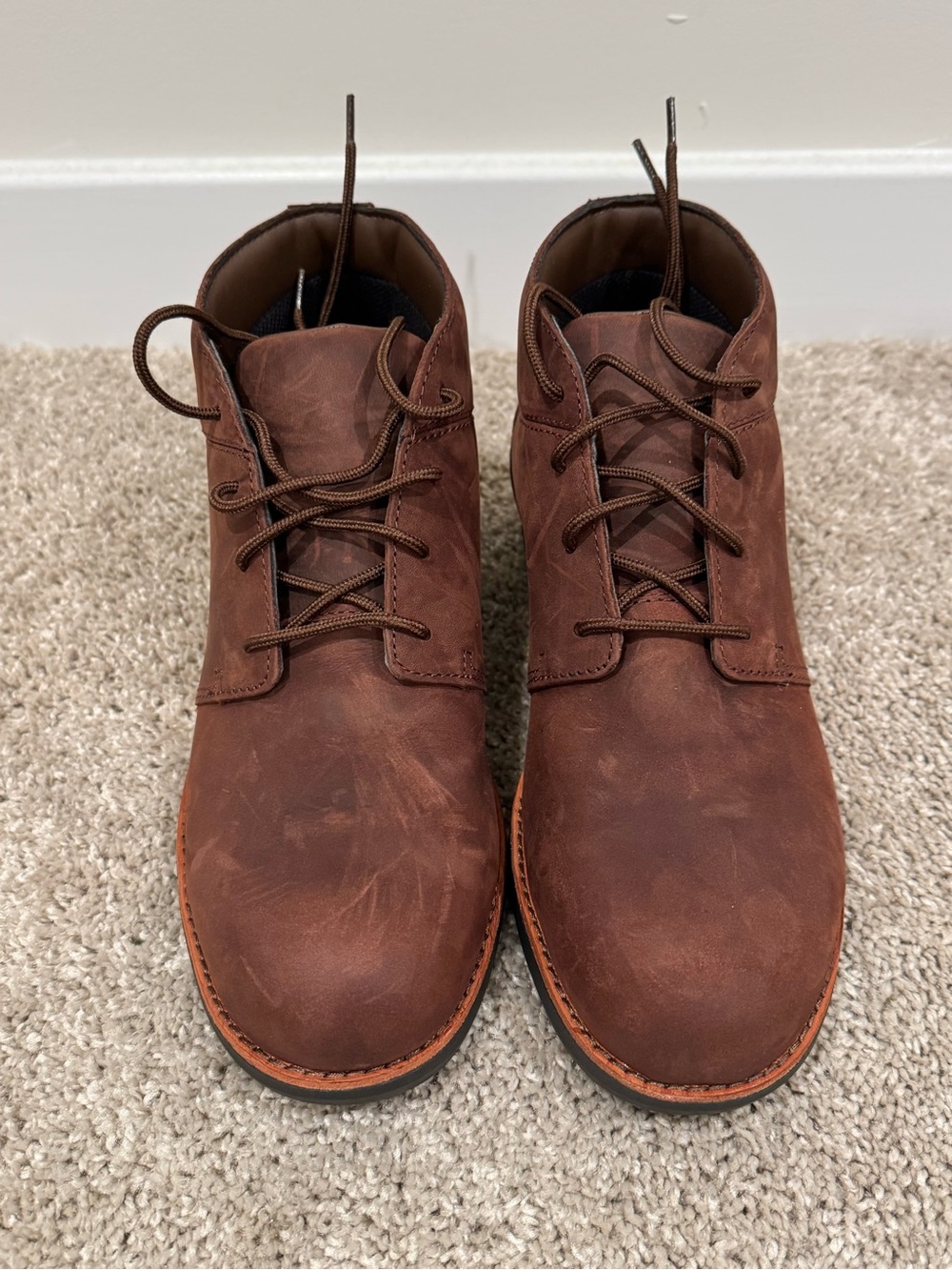 NIB Red Wing Shoes Men’s Zinc 5406 Steel Toe Leather Chukka Lace-Up Work Boots